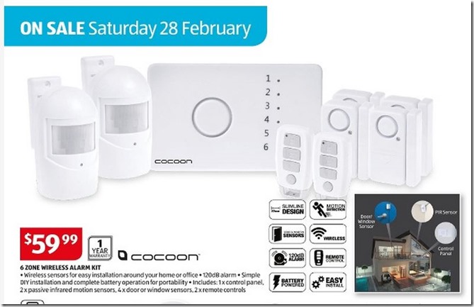 Cocoon home alarm