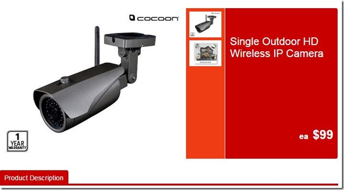 Cocoon IP camera